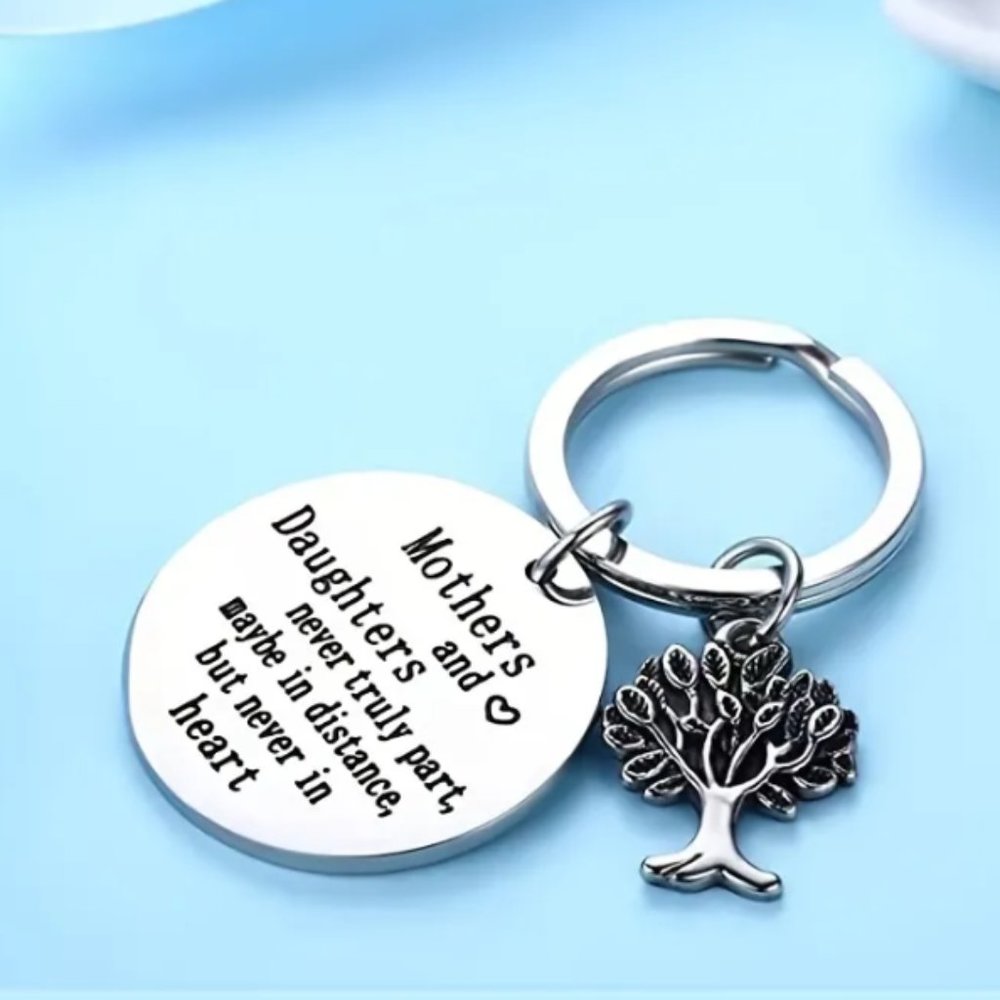 Mother & Daughter Keychain